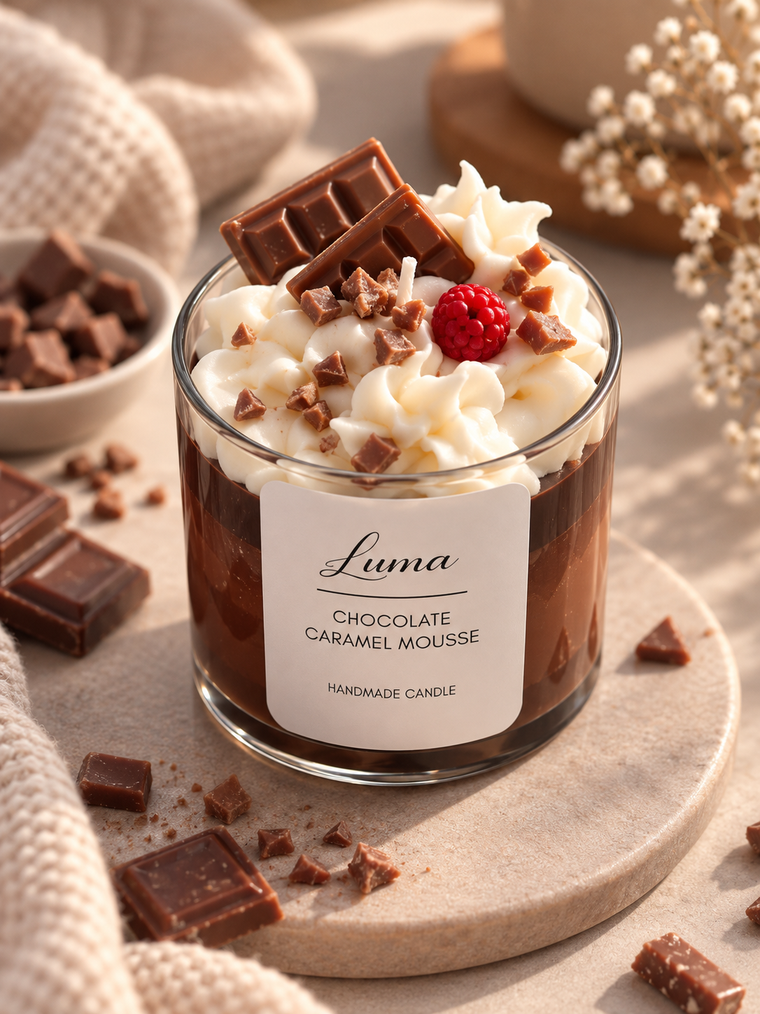 Chocolate Caramel Mousse